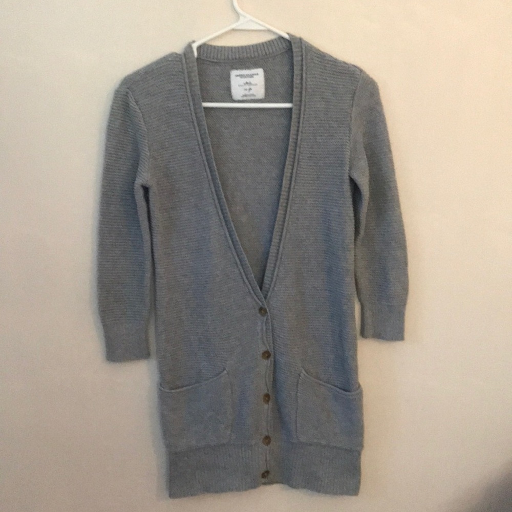 American Eagle Long Cardigan